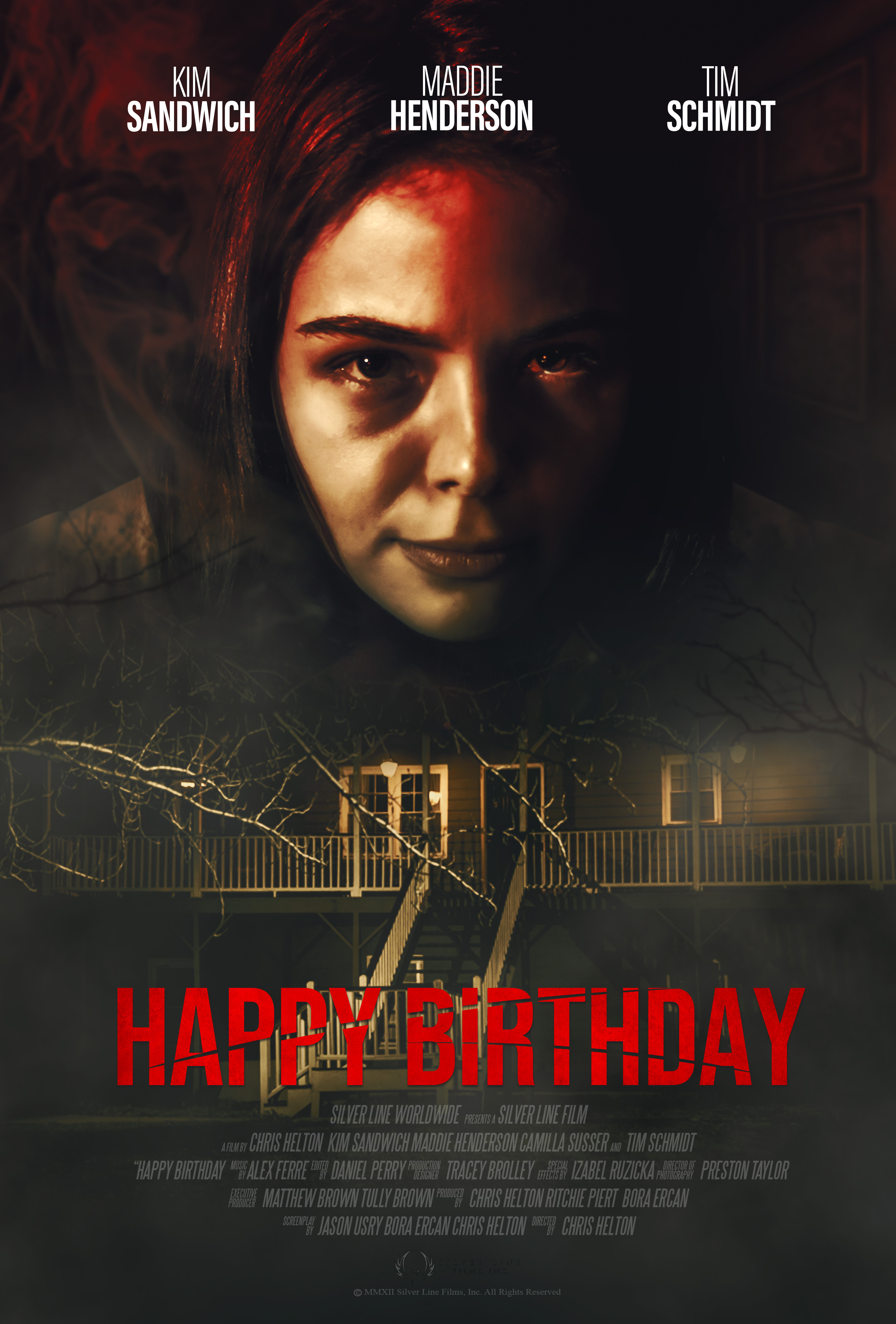 Happy Birthday poster placeholder
